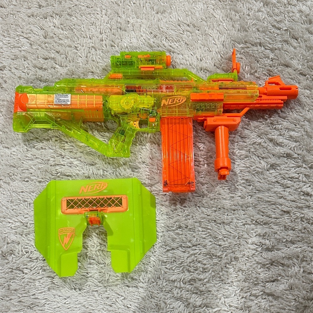 COLLECTABLE Nerf N-Strike Stampede ECS, Sonic Series Tactical Blaster